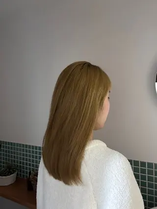 ロング カラー ~洗練ナチュラル~ 🪵 岡田 知佳のヘアスタイル