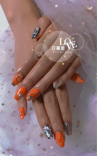 ネイル ラベンダー💖日暮里 ルル💖ネイルのネイルデザイン