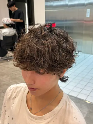 パーマ メンズ fifth 武正 琉生のヘアスタイル