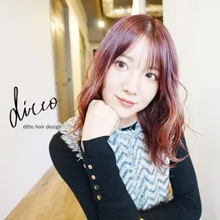 セミロング 坂東 秀幸のヘアスタイル