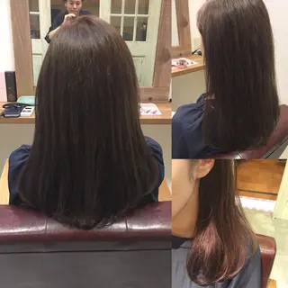ロング カラー hair salon Ranun髪質改善のヘアスタイル