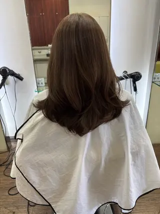 ミディアム KANAMI日暮里 韓国ヘア・メイクのヘアスタイル