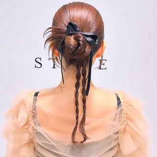 ヘアアレンジ ヘアセット/ミニボブ /レイヤー 山田寛菜のヘアスタイル