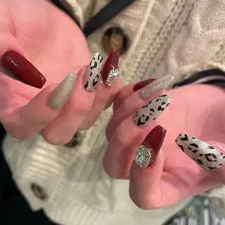 セミロング m kaori𓃟のネイルデザイン