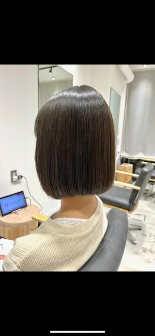 ショート ボブ/美髪矯正 /佐藤　奈巳のヘアスタイル