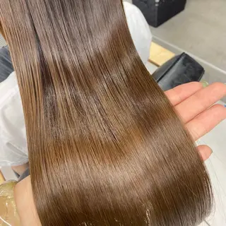 ミディアム カラー パーマ ヘアアレンジ メンズ mona/ ストレートスタイル✨のヘアスタイル