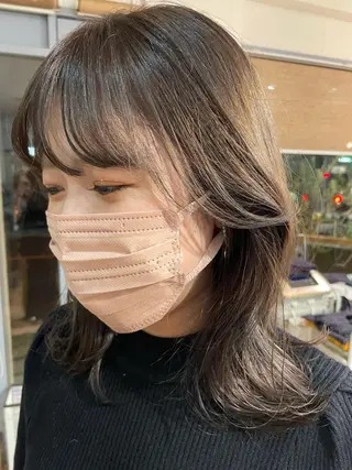 ロング カラー パーマ 海外レイヤー 🇺🇸/ヒナコのヘアスタイル