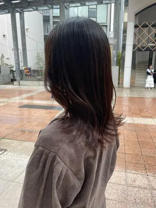 セミロング カラー ヘアアレンジ 8HAIR / MAYUのヘアスタイル