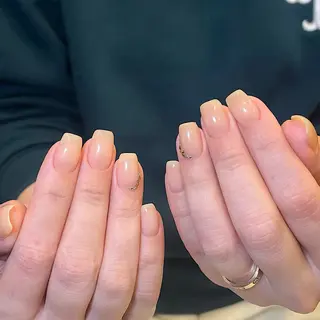 ネイル By moonネイル 🌷ワンホン/韓国風のネイルデザイン