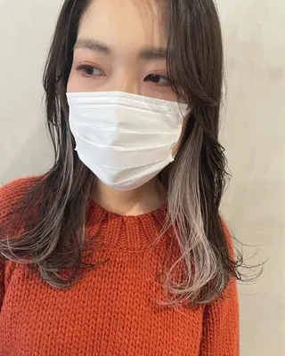 セミロング カラー 優作 〜圧倒的信頼〜のヘアスタイル