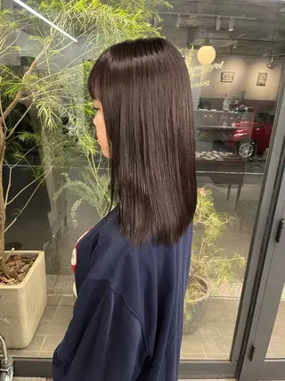 セミロング Elme所属・イージードリル募集 🔥平口はのんのヘアスタイル