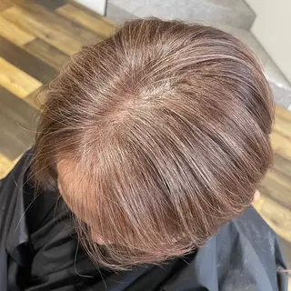 ショート 白髪ぼかし ハイライト専門/大嶋のヘアスタイル