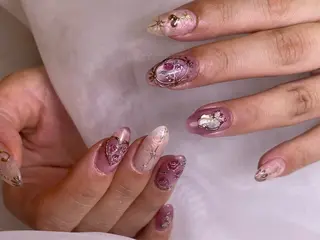 ミディアム nail salon Axia所属・nail salon Axiaのネイルデザイン