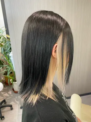 カラー hair make huit8所属・ハイライト&ブリーチ 💇🏼‍♀MAHOのヘアスタイル