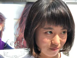 ミディアム kawabe maikoのヘアスタイル