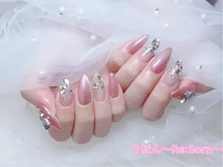 ミディアム りぼん Re:Bonrのネイルデザイン