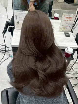 ロング ⠀韓国スタイル/ ami🇰🇷🤍のヘアスタイル