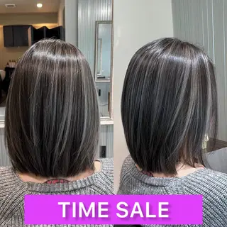 ミディアム KIZU 髪質改善 オカルト怪談のヘアスタイル