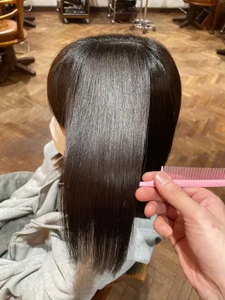 ミディアム stylist YUTOのヘアスタイル