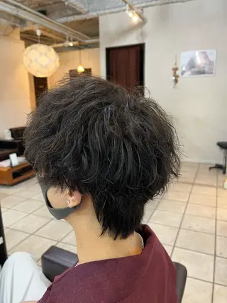 パーマ メンズ カ レラのヘアスタイル