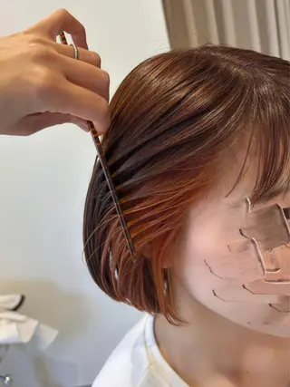 ショート カラー レシェル桑名店所属・reciel / rinaのヘアスタイル