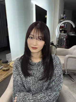 ロング カラー 🌟anri🌟 🩶カラーモデル🩶のヘアスタイル