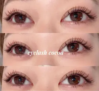 マツエク・マツパ Ayano cocoaのマツエク・マツパデザイン