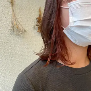 ミディアム カラー 透明感カラー/ 寺田千雅子のヘアスタイル