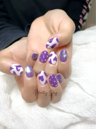 ネイル infinity skyのネイルデザイン