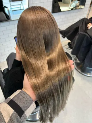 ロング カラー レイヤー/透明感 カラー🌿KANTAのヘアスタイル