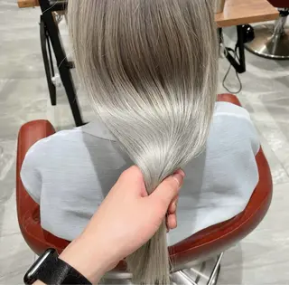 ロング カラー 上福大翔 【美髪縮毛矯正】のヘアスタイル