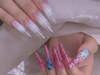 ネイル 長さだし専門店 M2 rikaのネイルデザイン