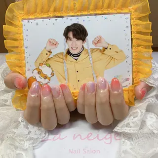 ネイル La neige* yuki 🥯🍑のネイルデザイン