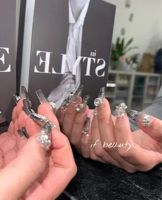 ネイル if Hair＆Nail Salon所属・IKA /海外ネイル /個性派/ワンホンのネイルデザイン