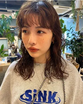 ロング バレイヤージュモデル 小林匠❤️‍🔥のヘアスタイル