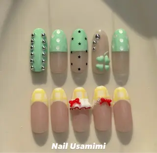 ネイル 本町NailUsaM imi MOMOKAのネイルデザイン