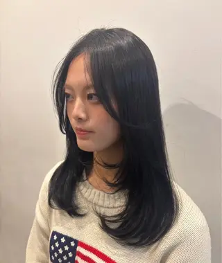 カラー 髙橋 なつみ/透明感カラーのヘアスタイル