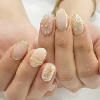 ネイル 上野 杏菜のネイルデザイン