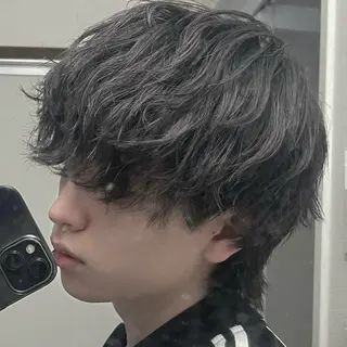 メンズ シャドウ/縮毛矯正 メンズカット/みのるのヘアスタイル