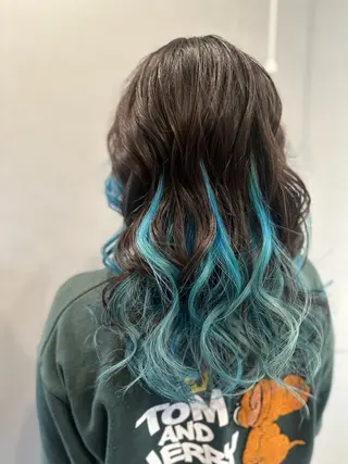 ロング カラー K Harukaのヘアスタイル