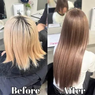 ミディアム エクステ＆カラーサロン　Fav 心斎橋アメ村店所属・エクステ＆カラー Fav心斎橋店のヘアスタイル