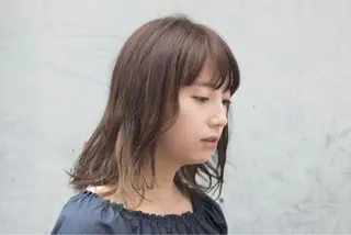 ミディアム 【お悩み解決】 松尾一気のヘアスタイル