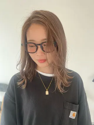 ミディアム カラー 【豊橋・美容室】KIHACO豊橋店所属・【豊橋・美容室】 廣田健一のヘアスタイル