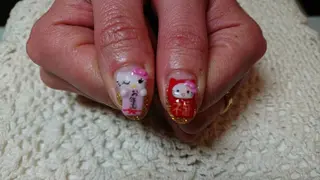 ネイル 林 珠里のネイルデザイン