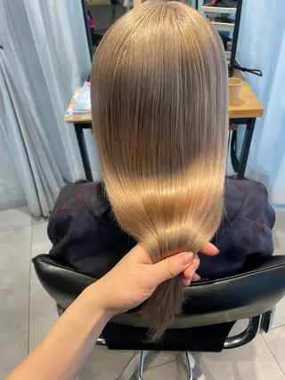 ロング カラー arrow🖤 もえみのヘアスタイル