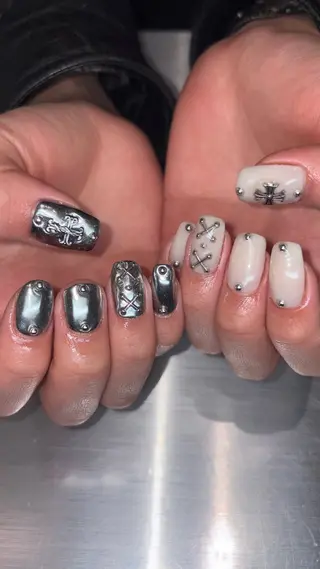 ネイル 👽個性派ネイル🎀 komachiのマツエク・マツパデザイン