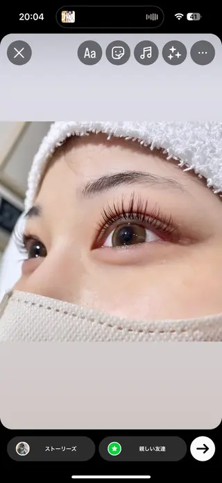 マツエク・マツパ chouchou .柏の葉🤍箭内海咲のマツエク・マツパデザイン