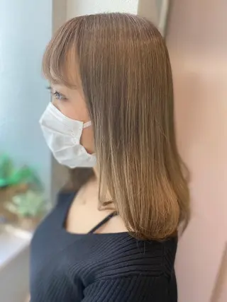 カラー La fith hair letter所属・西山 花のヘアスタイル