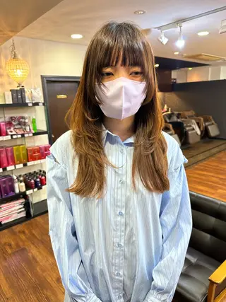 ロング SALOWIN吉祥寺suite店所属・似合わせレイヤー 🇰🇷荒木洋文のヘアスタイル