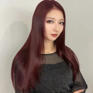 ロング カラー Ren. 🦋デザインカラーのヘアスタイル